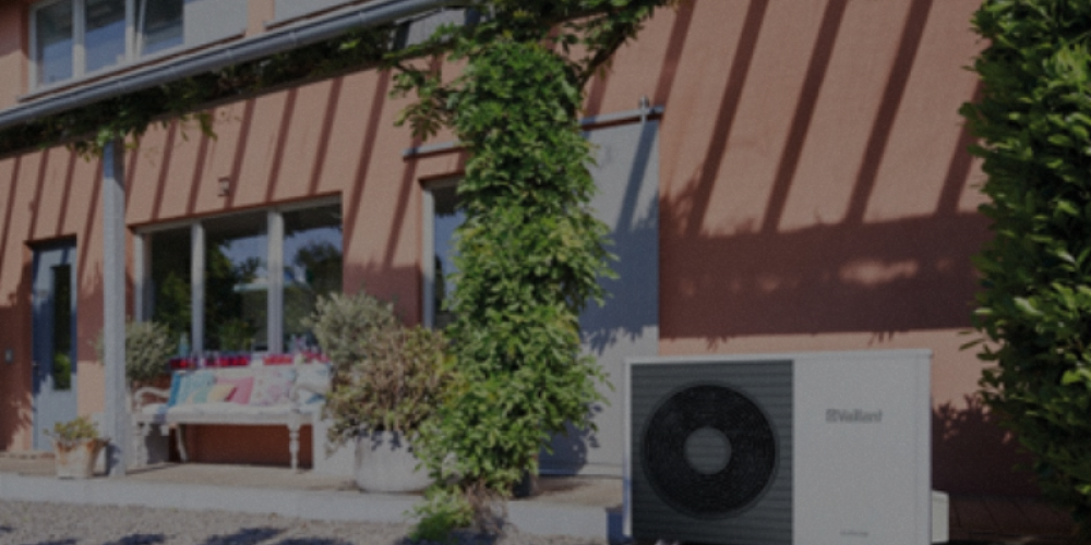 Wärmepumpe für Mehrfamilienhaus.